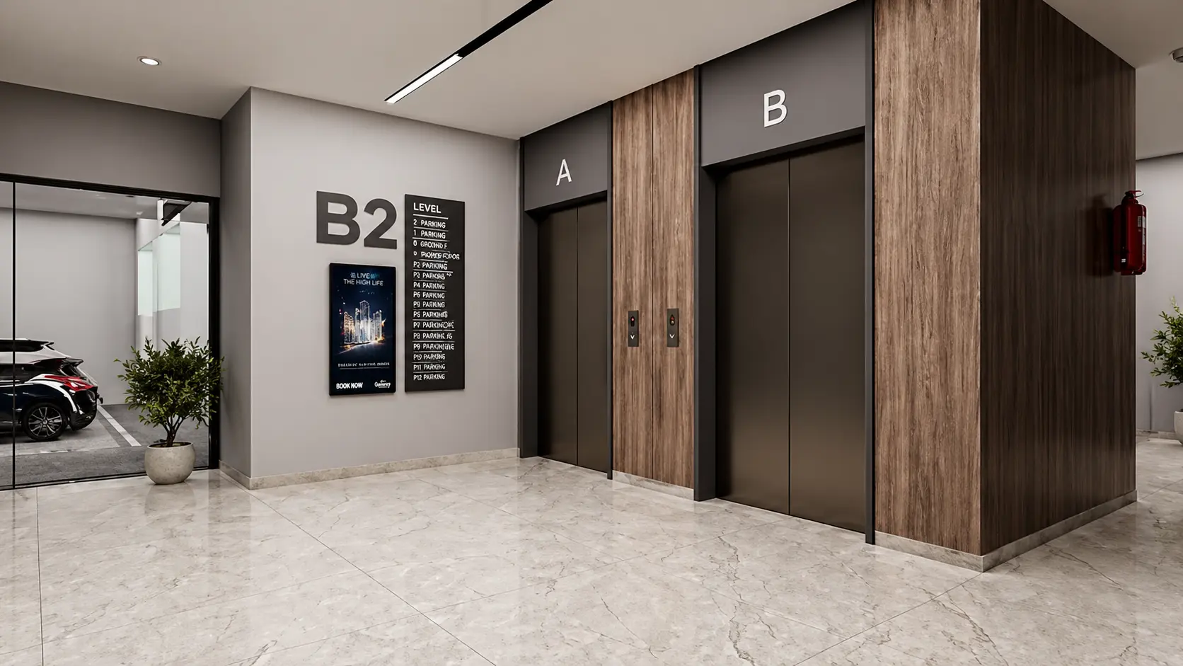 VJ Indiworks Kothrud Central | Premium Office Spaces in Pune High Speed Elevators