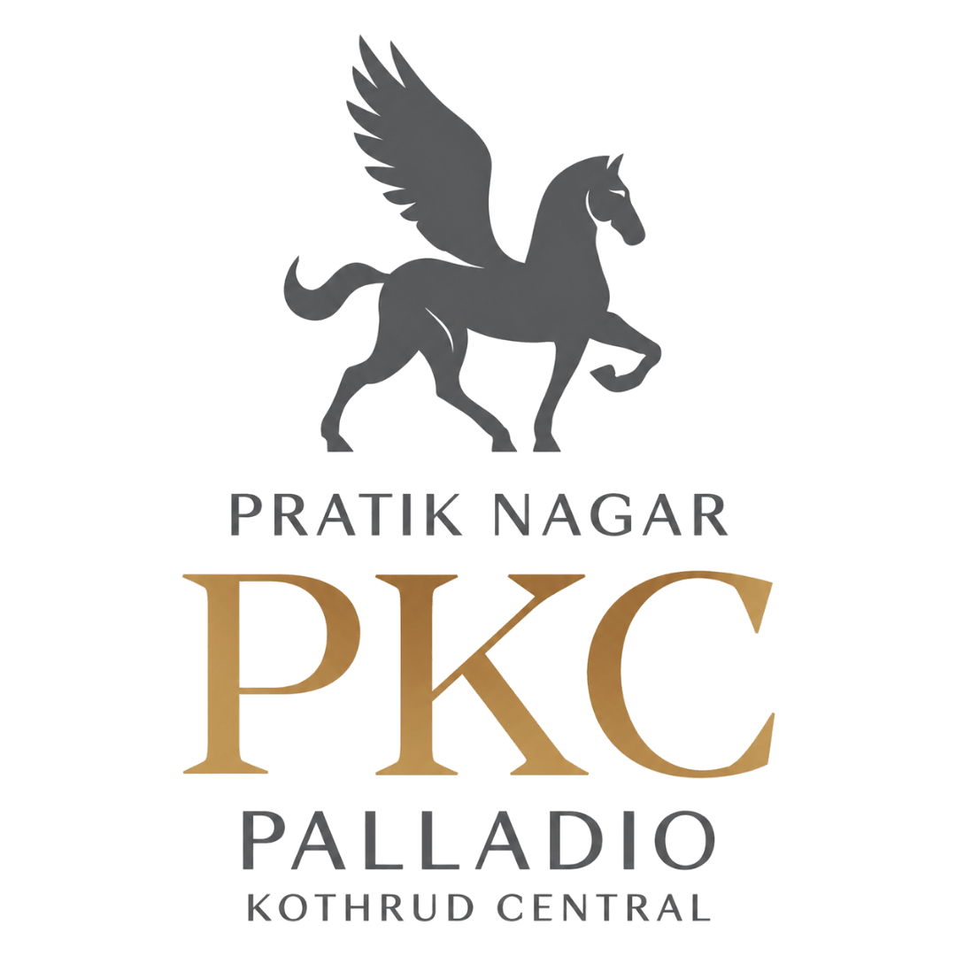 PKC Palladio Kothrud Central Logo