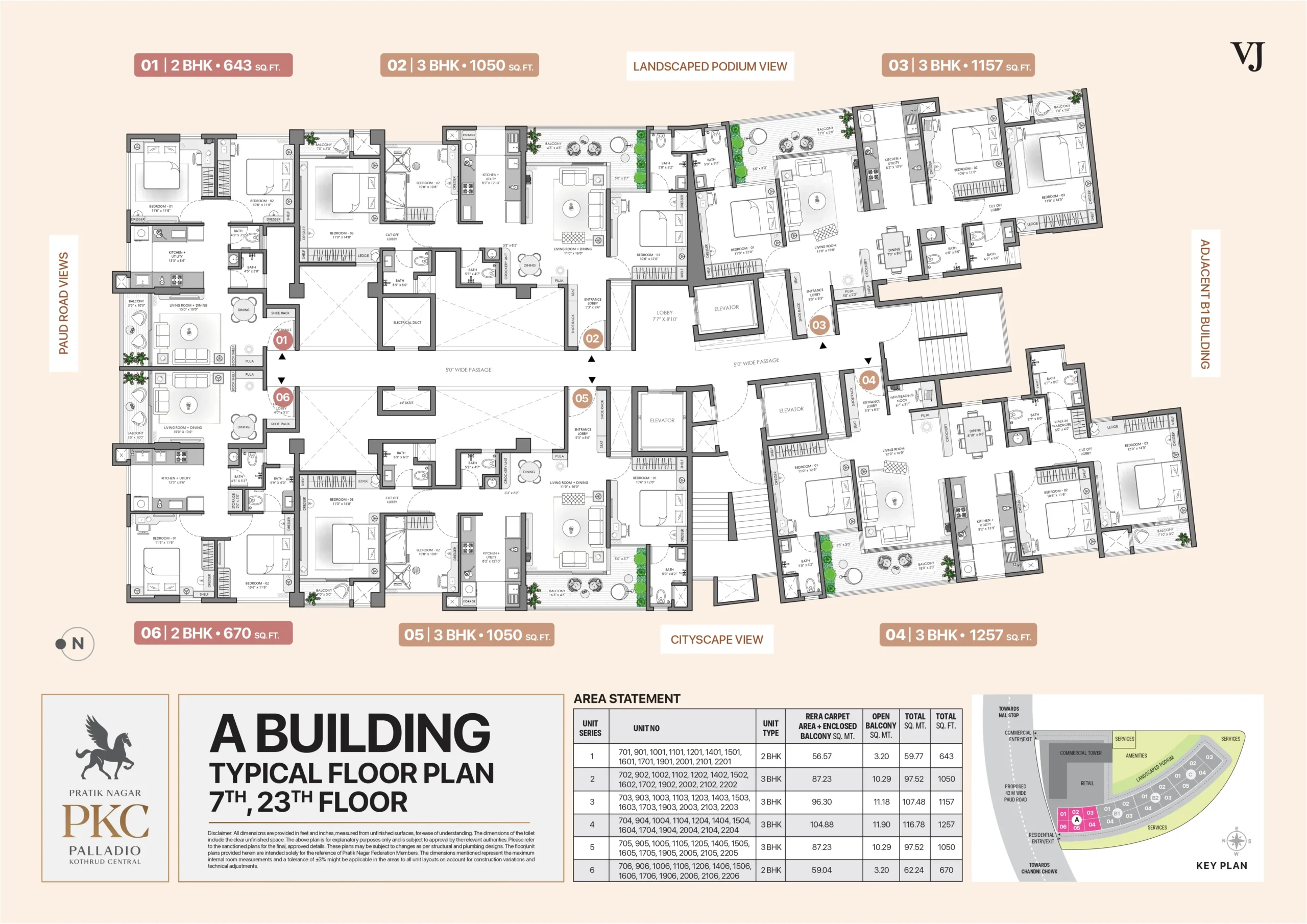 Tower A Floor Plan Preview